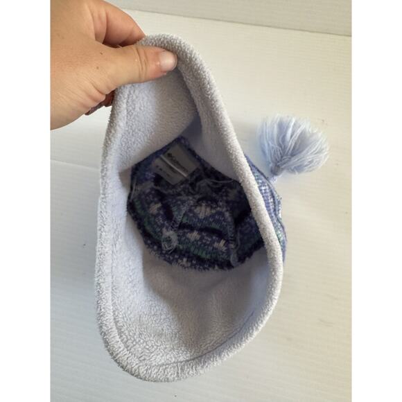 Columbia Winter Hat Beanie Toddler One Size Purple Knit - Picture 2 of 3